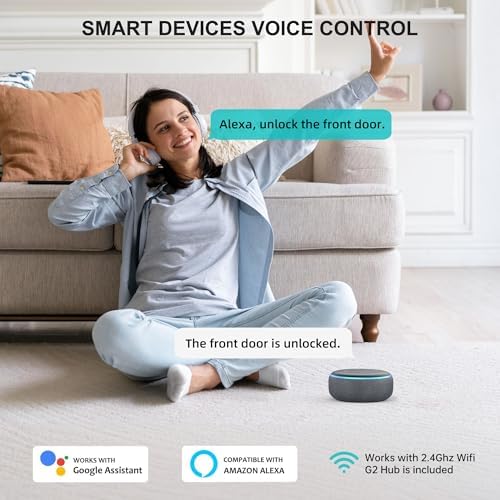 Hornbill Smart Deadbolt Lock with Alexa Google Home Integration
