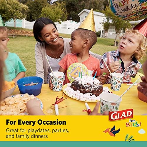 Glad for Kids Dinosaur Paper Cups